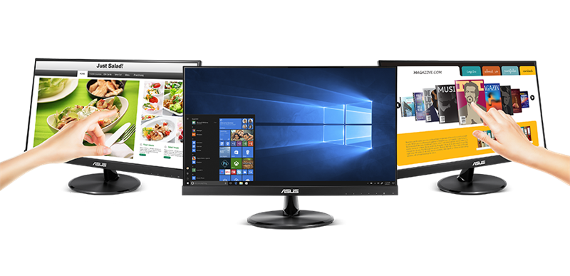 LCD Asus VT229H | 21.5 inch Full HD IPS (1920 x 1080) 10 Point Multi Touch _HDMI _VGA _419P